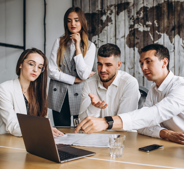 eBizCo team at work